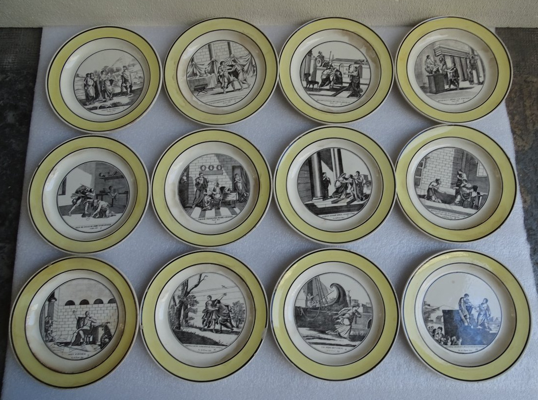 Choisy Le Roi 12 Plates