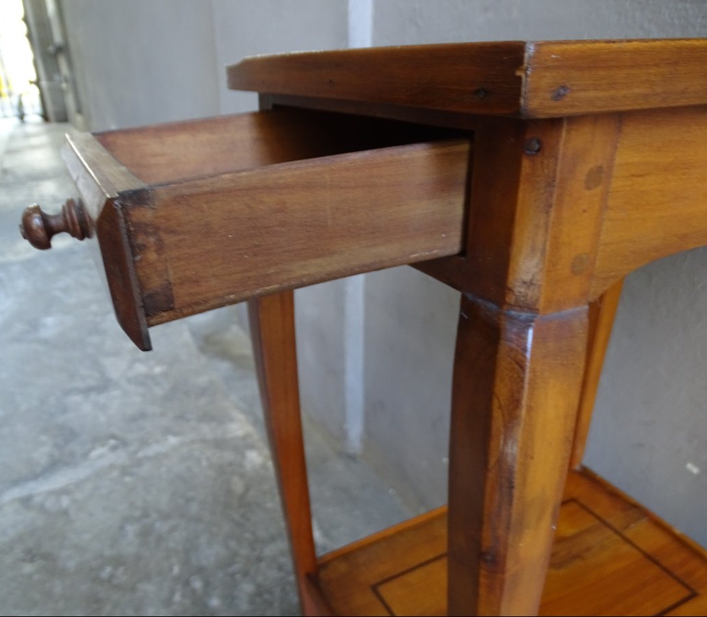 Petite table volante de style Louis XV-photo-6