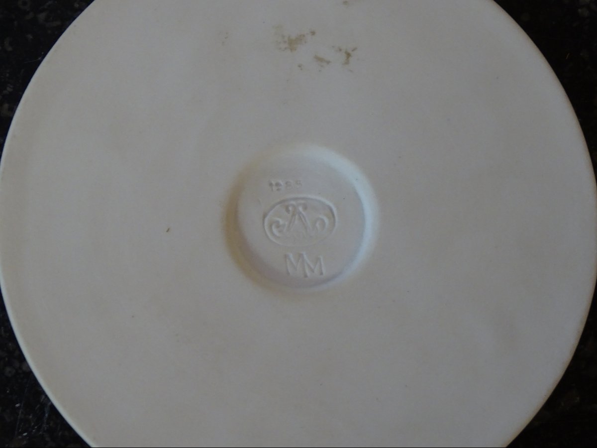 Miniature de Louis XVIII en biscuit de Sèvres-photo-3
