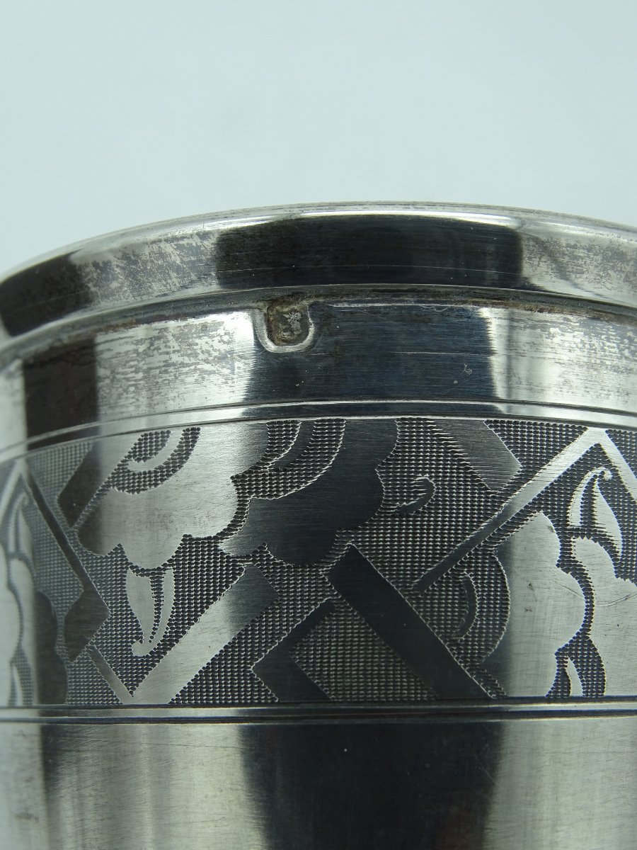Art Deco Silver Timpani-photo-3