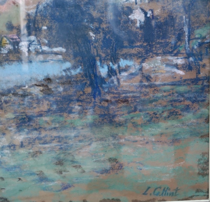 L. G. Hint Pastel Lake Of Nantua-photo-3