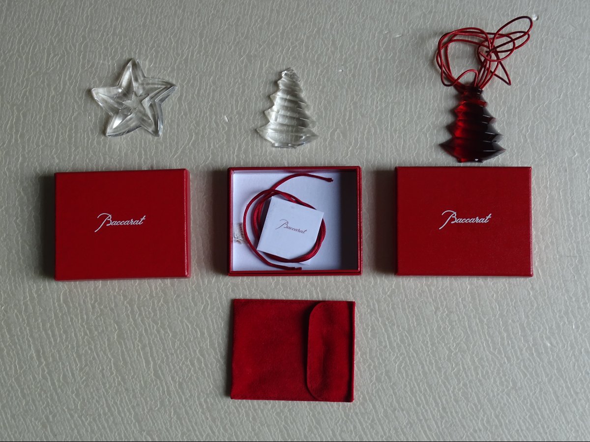 Baccarat  3 Christmas Decorations-photo-2