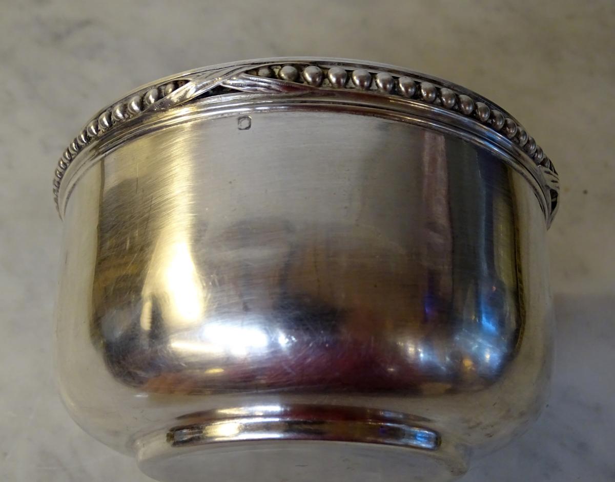 Sucrier En Argent De Style Louis XVI Epoque 1900-photo-2