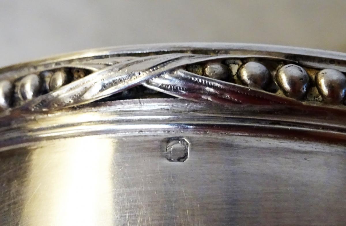  Silver Sugar Bowl Louis XVI Style Period 1900-photo-4