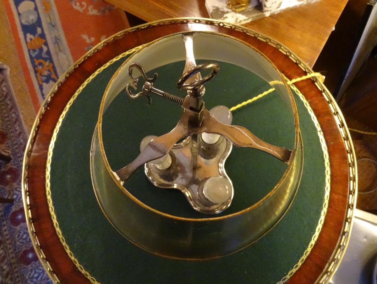 Bouillotte Lamp 3 Lights Early 20th-photo-4