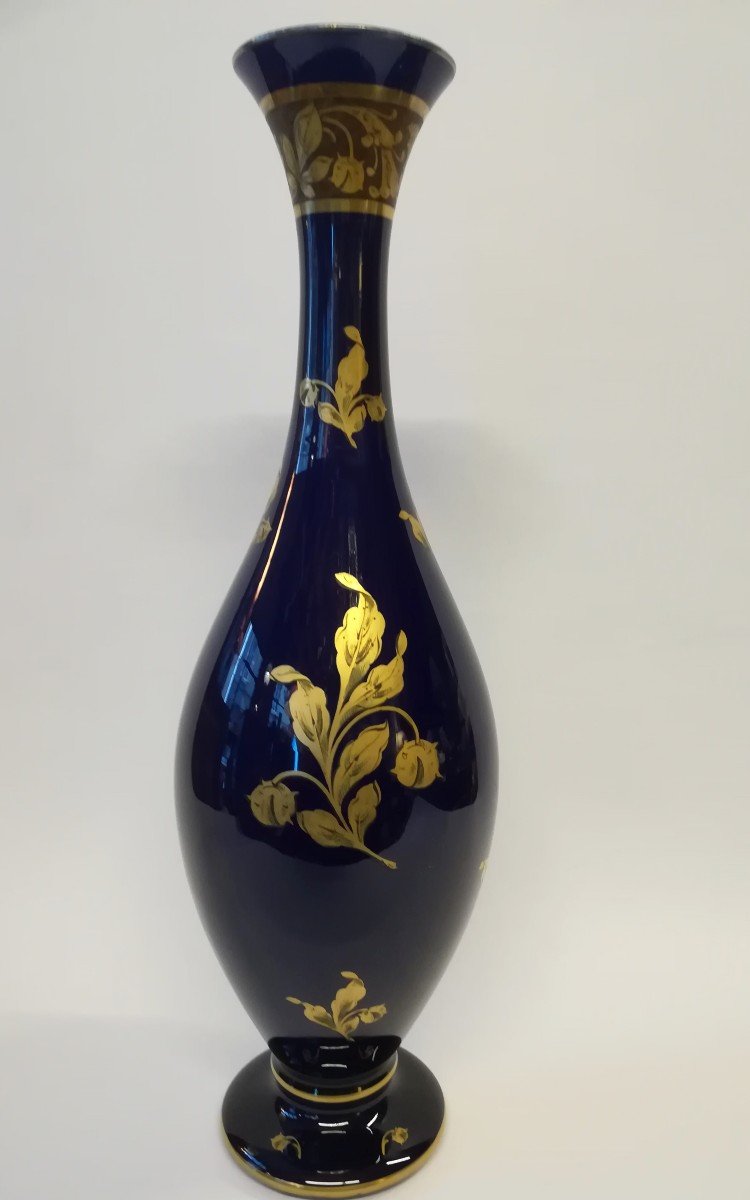 Earthenware Vase From Tours 1900-photo-3