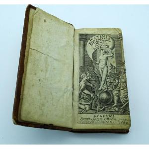 Small Book Dated 1689 In Lyon Justini Historiarum