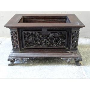 China Wood Planter Early 20th