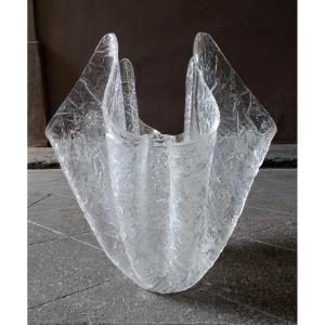 Vase En Plexiglas Guzzini 1970