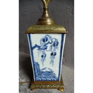 Lampe En Porcelaine Chinoise Circa 1880