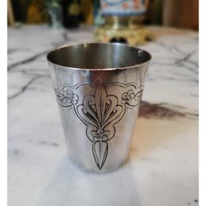 Art Nouveau Silver Cup