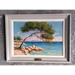 Marine Cap Martin par Raoul Xim 20 ème 
