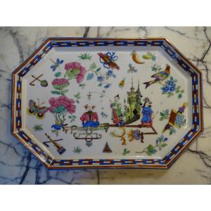 Large Porcelain Tray 18th