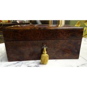 Coffret en Loupe de Thuya 19ème