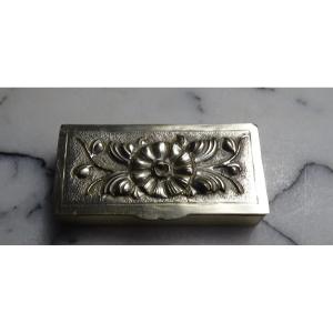 Pilulier en argent Espagne 