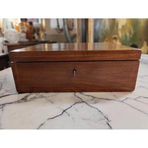 Large 19th Century Walnut Box 
