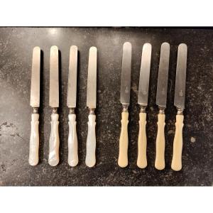 8 Dessert Knives (4+4)