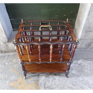 Porte-partitions en Palissandre et Bronze Napoléon III