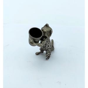 Cat  Thimble Holder 1900