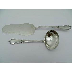 1940s/50s Silver Dessert Set