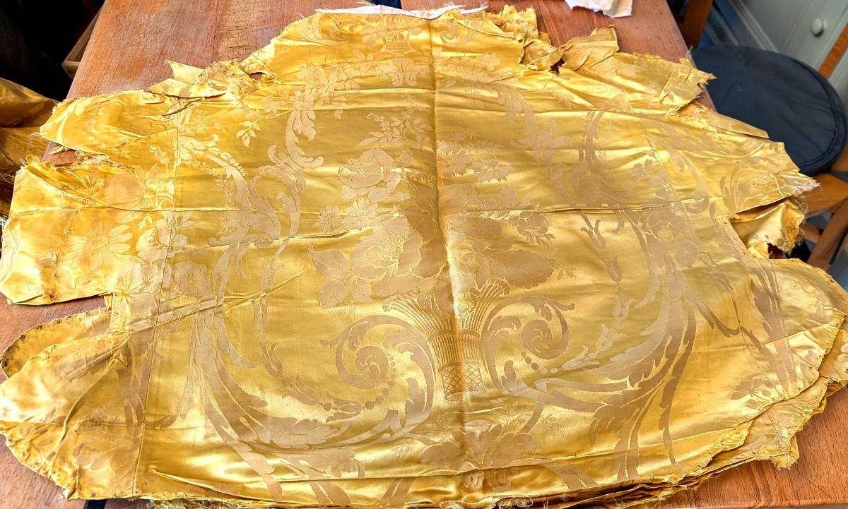 27 Living Room Accessories, In Damask Silk - Cushion - Decor - Sewing-photo-3