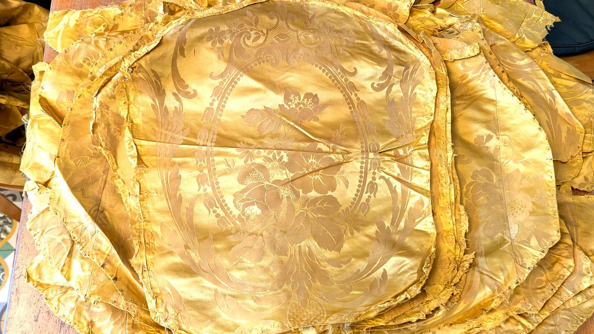 27 Living Room Accessories, In Damask Silk - Cushion - Decor - Sewing-photo-2