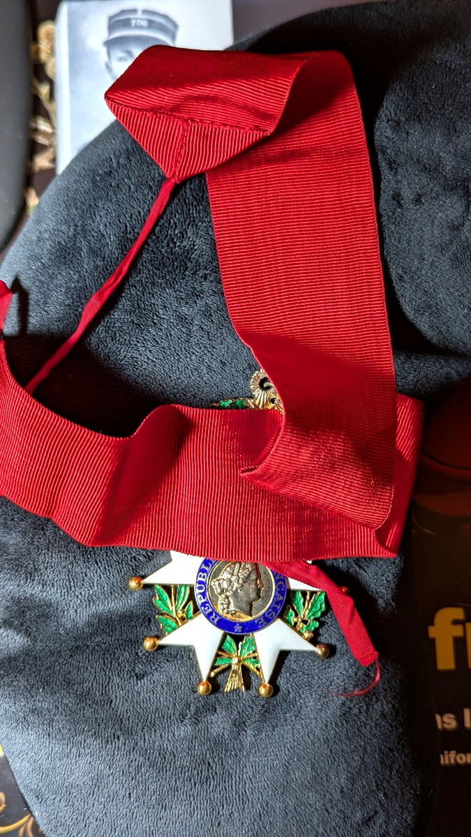 Legion Of Honour, Commander – Fifth Republic – Paris Mint-photo-3