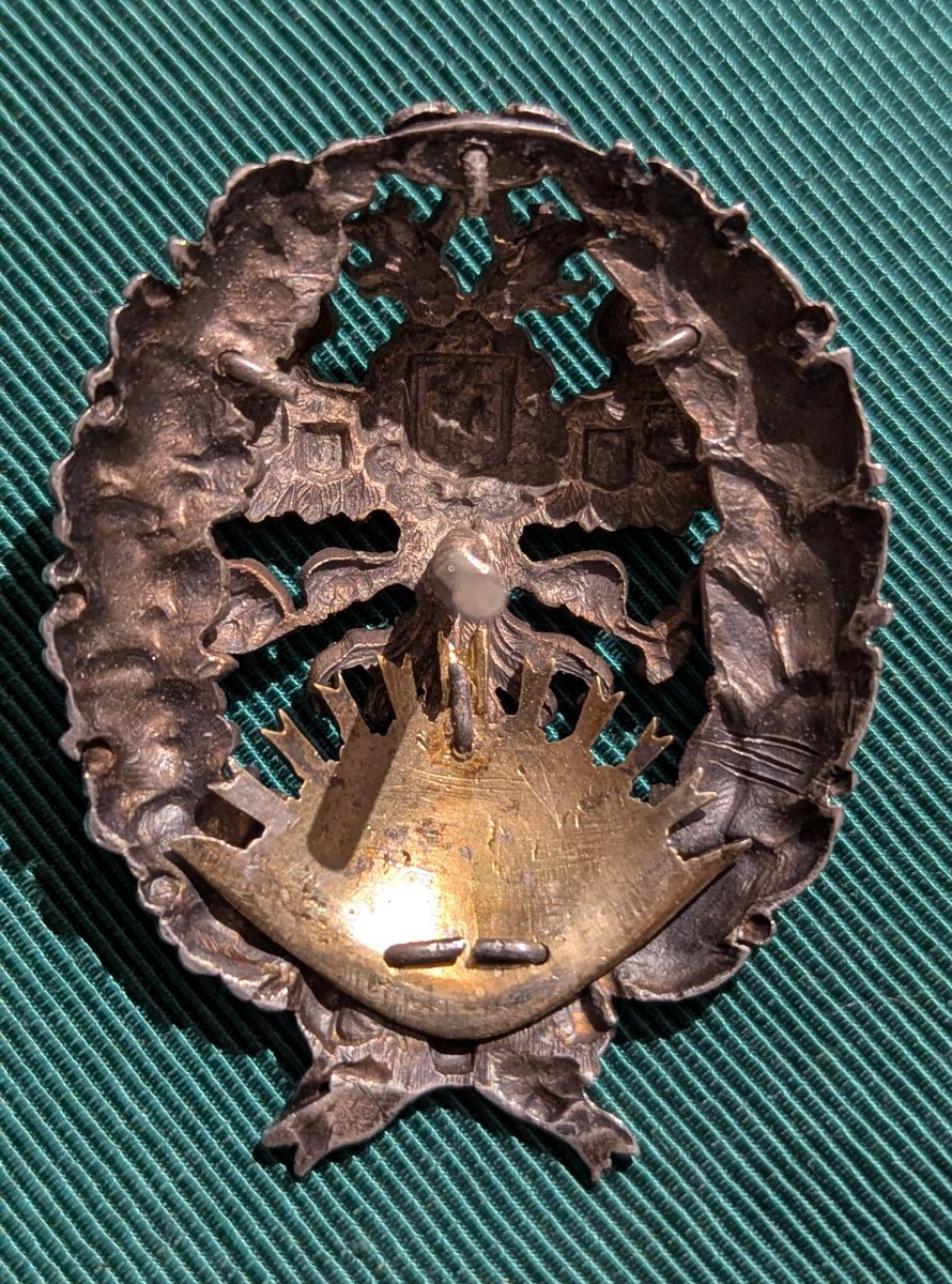 Insigne de Diplômé, Académie St Petersbourg-Tsar-Russie-Asie-photo-2