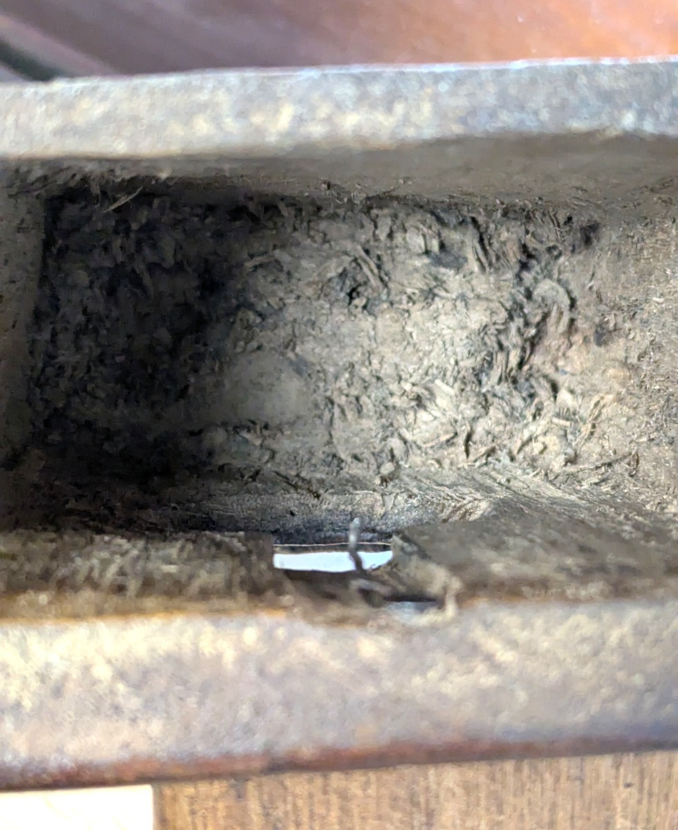 Art Populaire 19ème-Porte-montre-Pendule-Paysan-photo-1