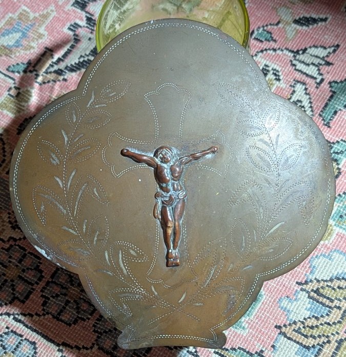 Kiss Of Peace—soldier—trench Work—folk Art—cult