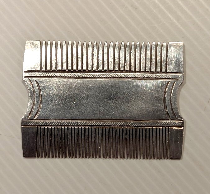 Peigne ethnique, en argent massif-Touareg-Coiffure