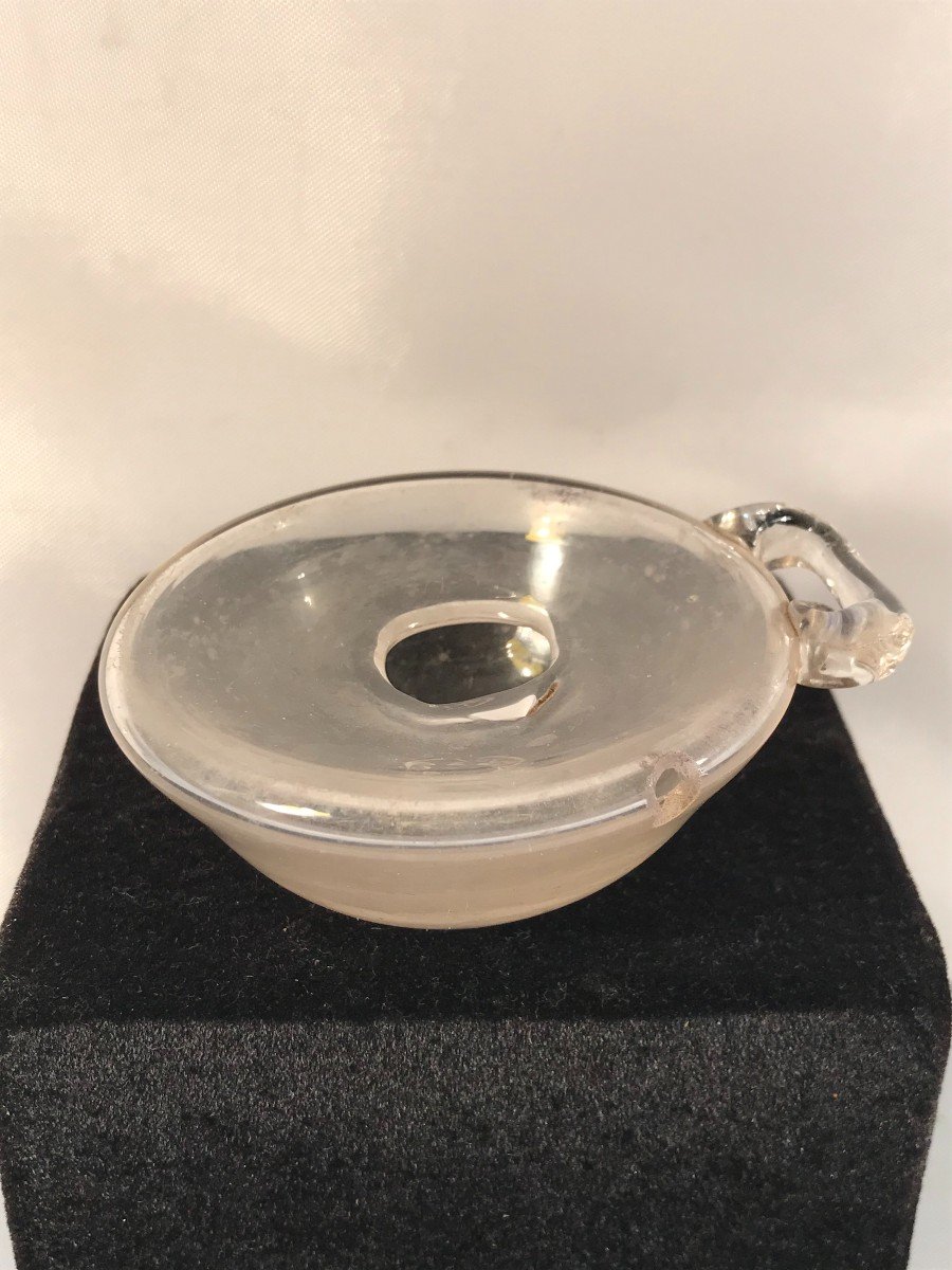 Pare sein fin 18ème/début 19ème, en verre soufflé-Maternité-Allaitement -photo-2