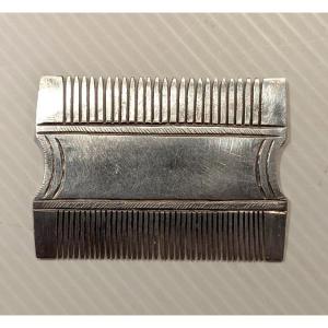 Peigne ethnique, en argent massif-Touareg-Coiffure