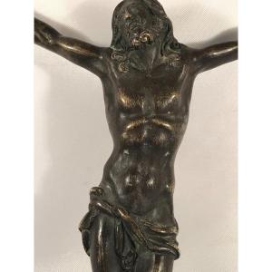 Christ 18ème, en bronze-Croix