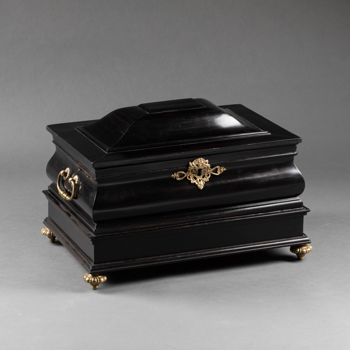 Coffret En ébène  Epoque Louis XIV