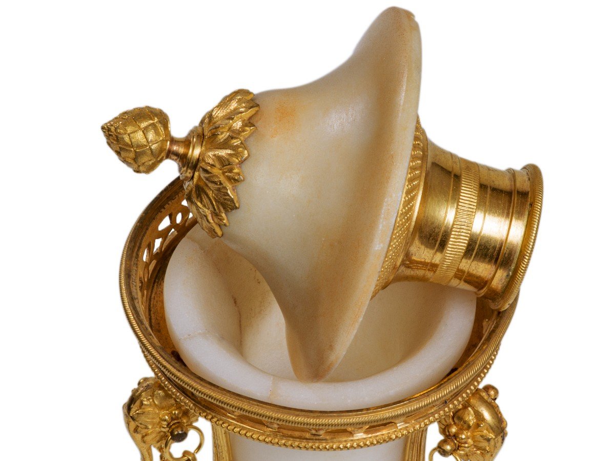 Garniture De Cheminée    Epoque Louis XVI-photo-4
