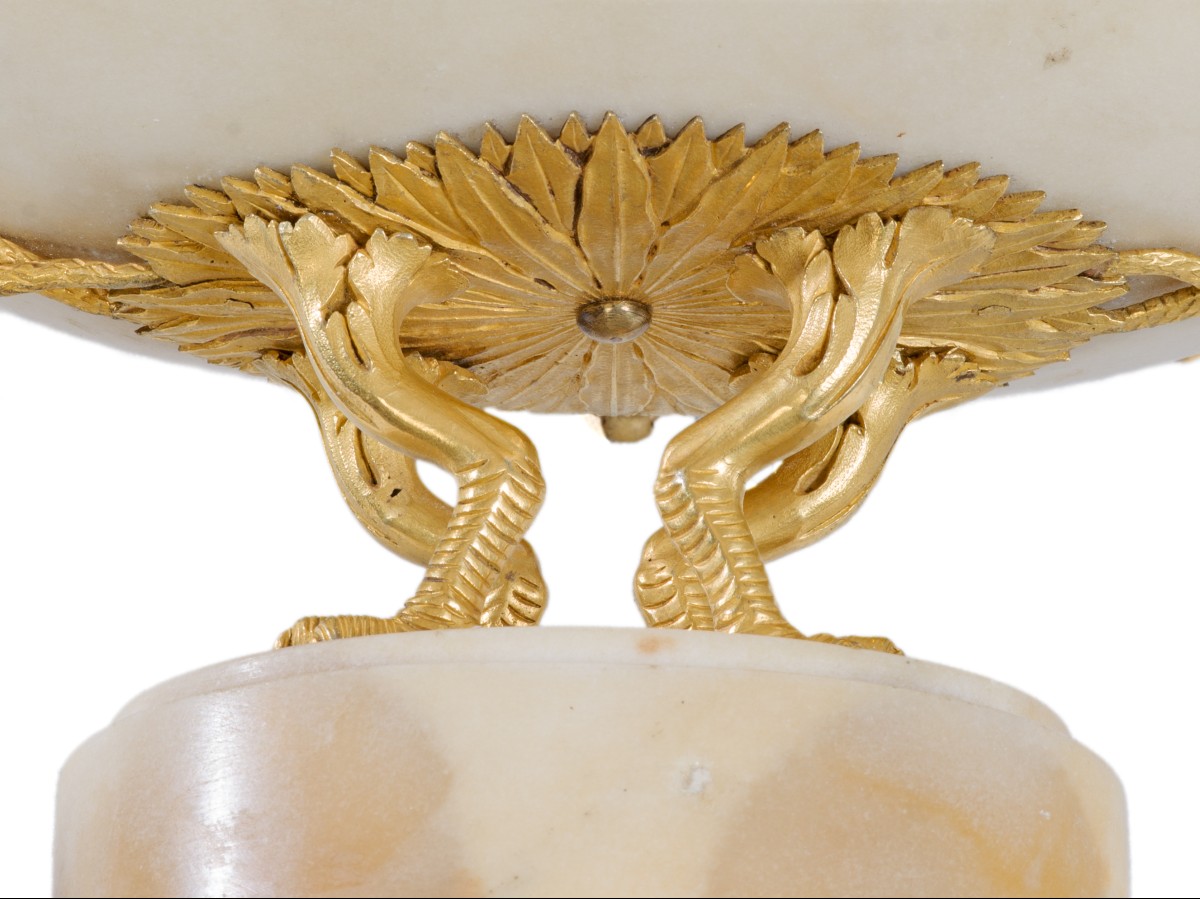 Louis XVI Navette-shaped Potpourri Vase-photo-4