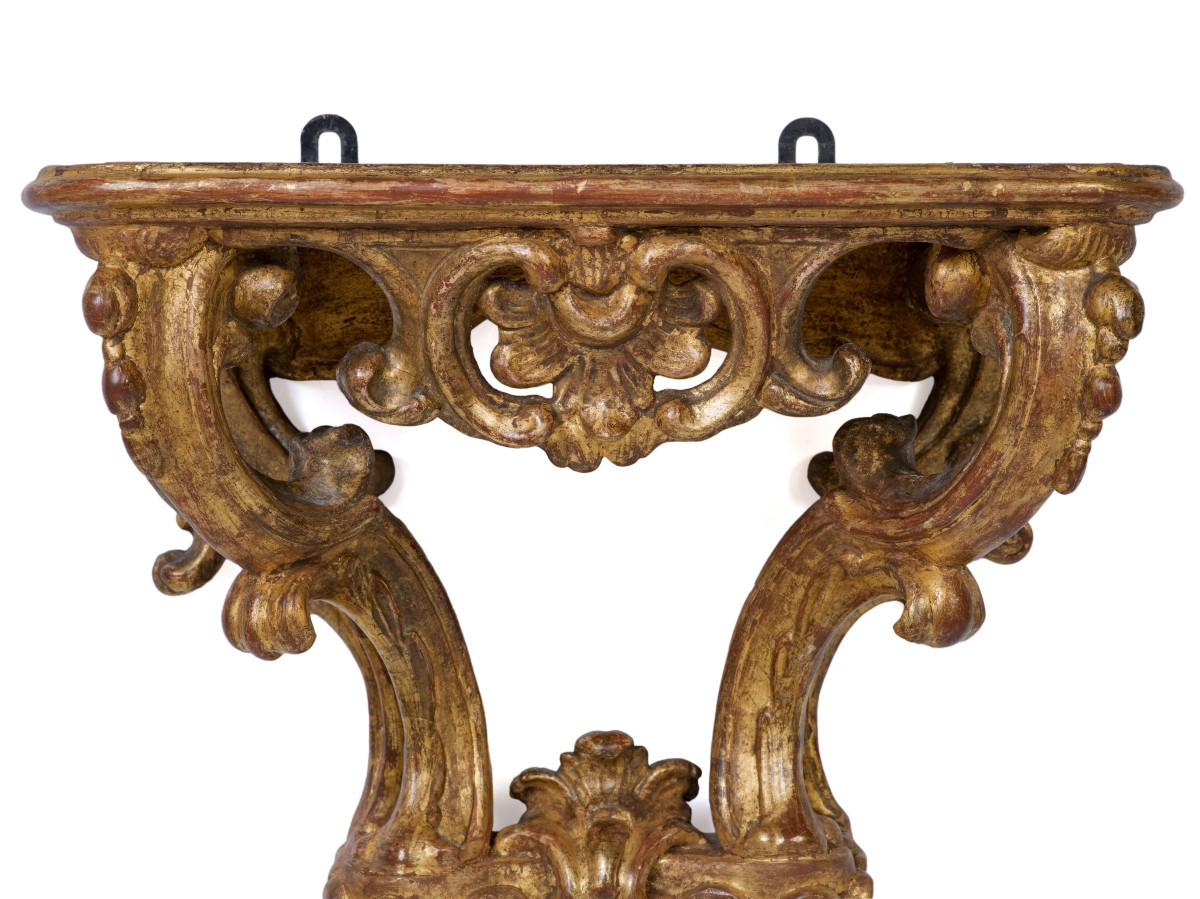 Console d'applique  Epoque Régence-photo-3