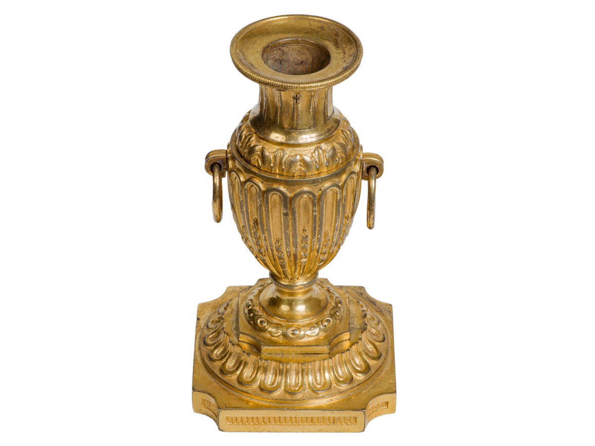 Pair Of Louis XVI Period Candlesticks-photo-1