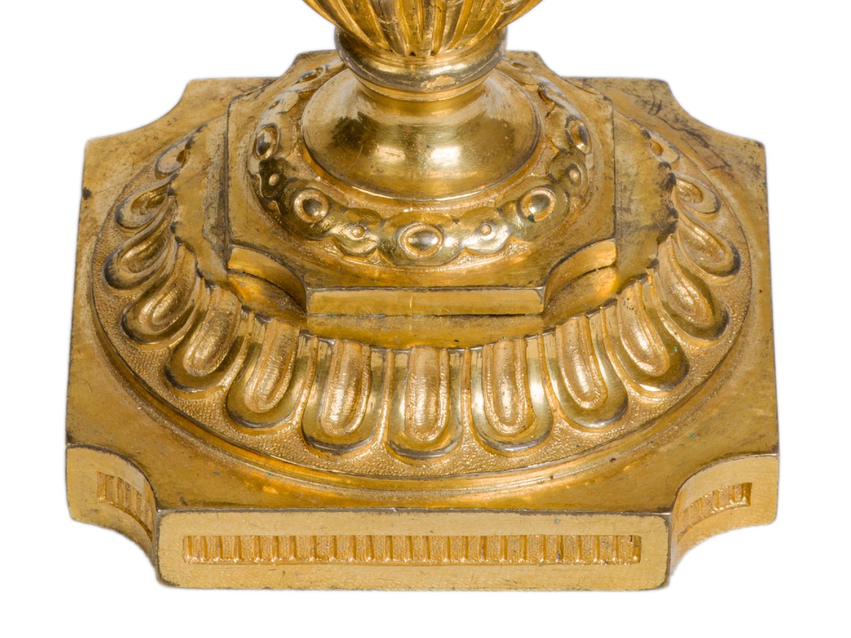 Pair Of Louis XVI Period Candlesticks-photo-4