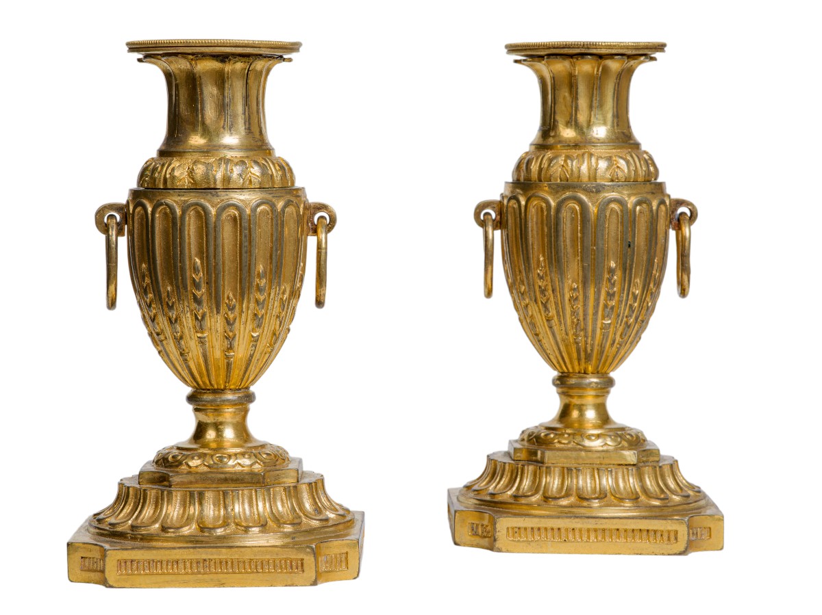 Pair Of Louis XVI Period Candlesticks