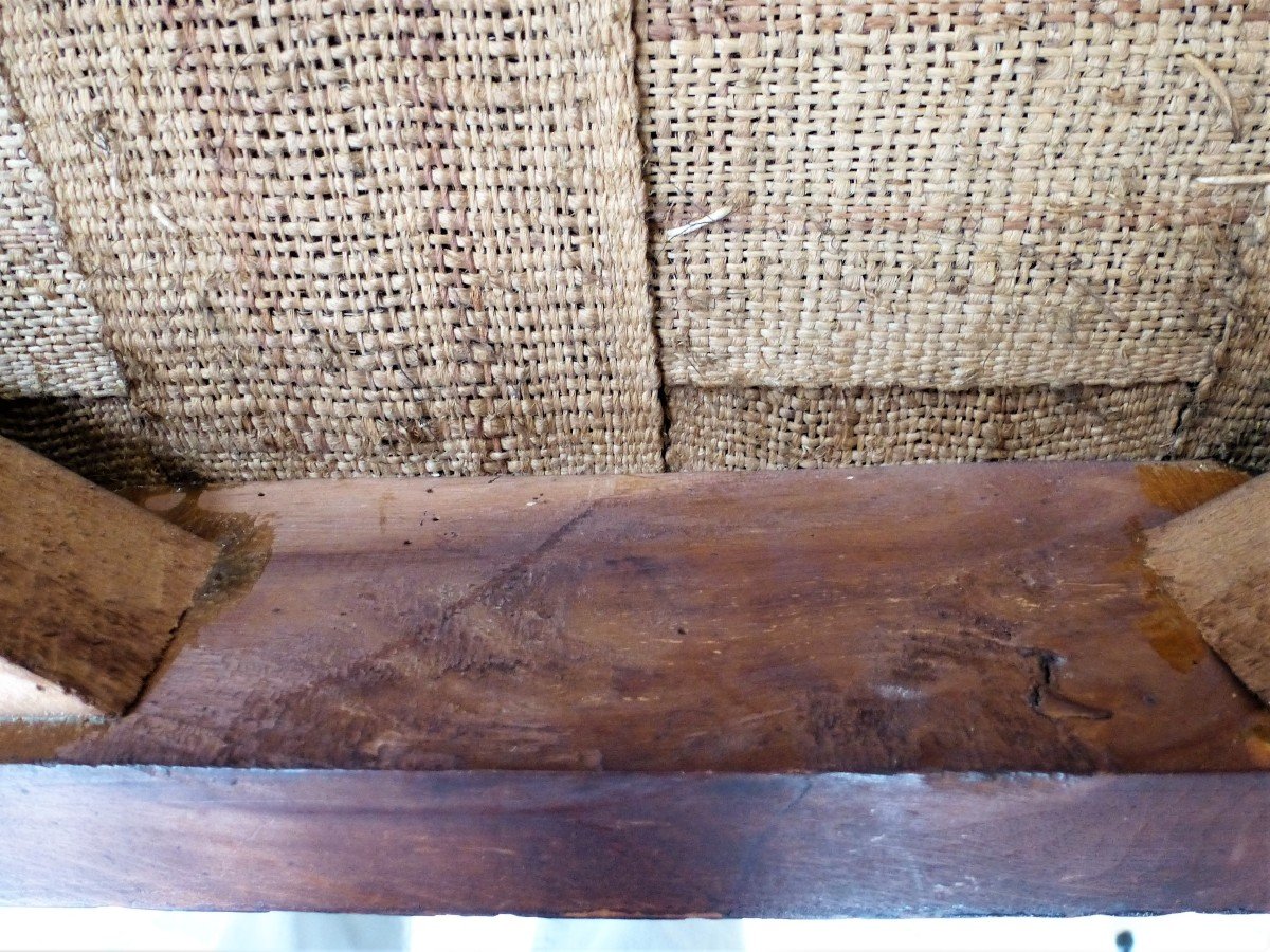 Paire De Fauteuils En Acajou  Epoque Restauration-photo-6