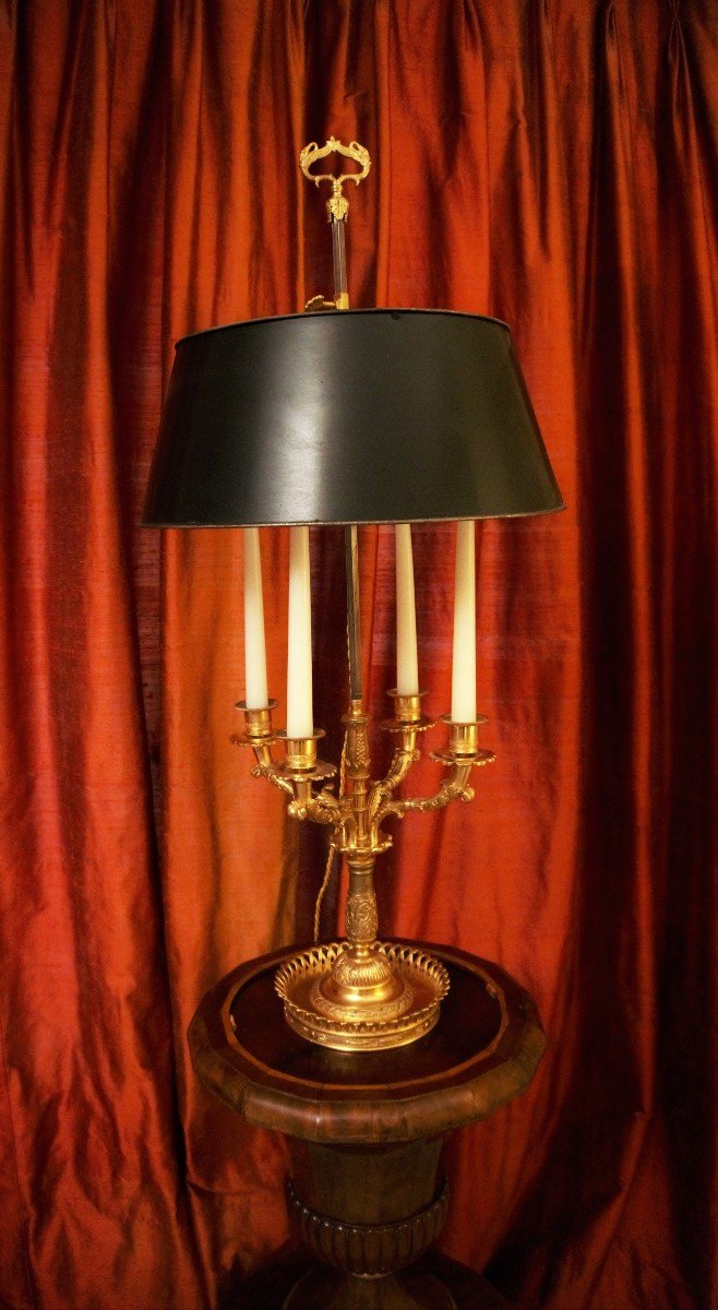 Lampe Bouillote  Epoque Charles X