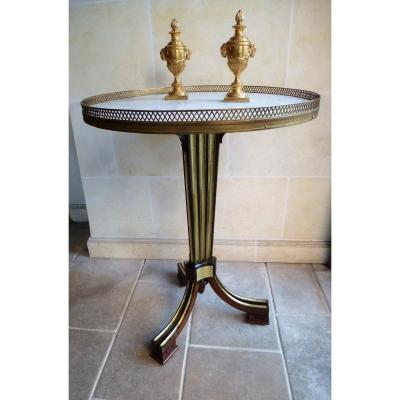 Tripod Pedestal Table Beginning Of XIXth Century