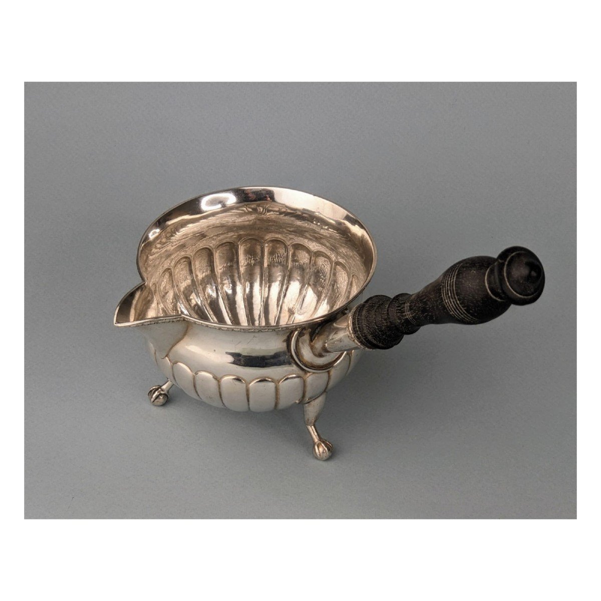 Saucière En Argent Andrew Ellicott Warner, Baltimore 1817 Argent Américain -photo-3
