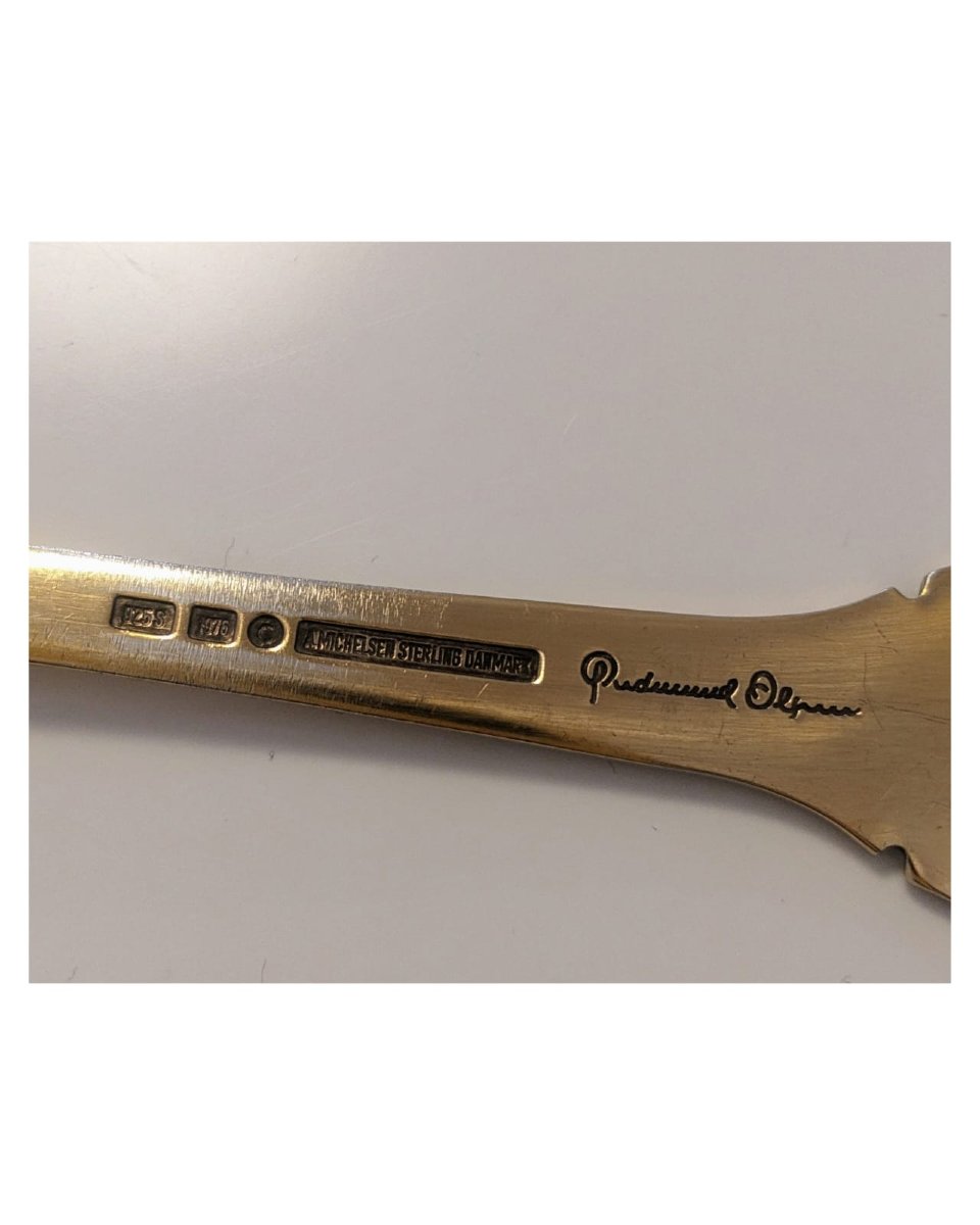 Michelsen, Six Solid Silver Spoons-photo-2