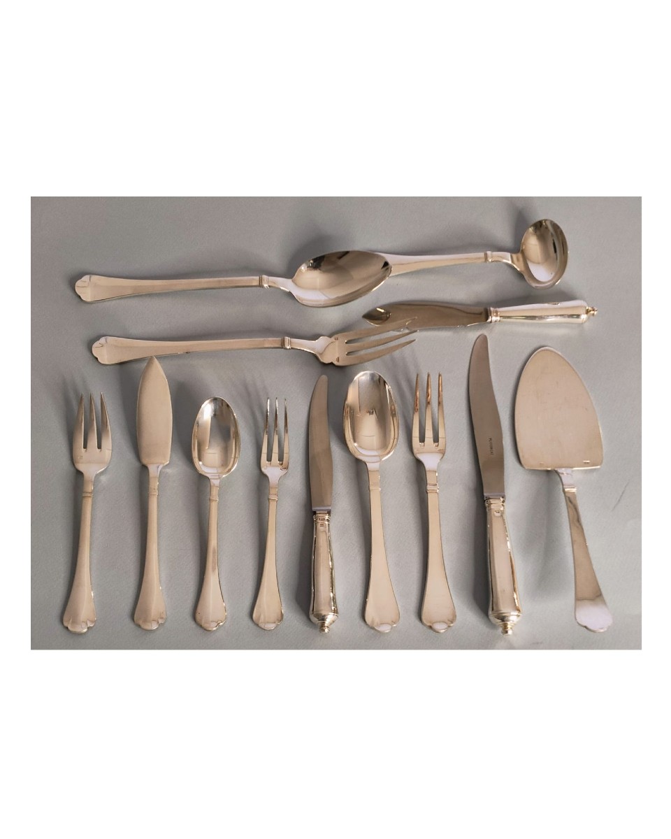 Puiforcat Ménagère cardinal de 53 pièces pour 6 personnes