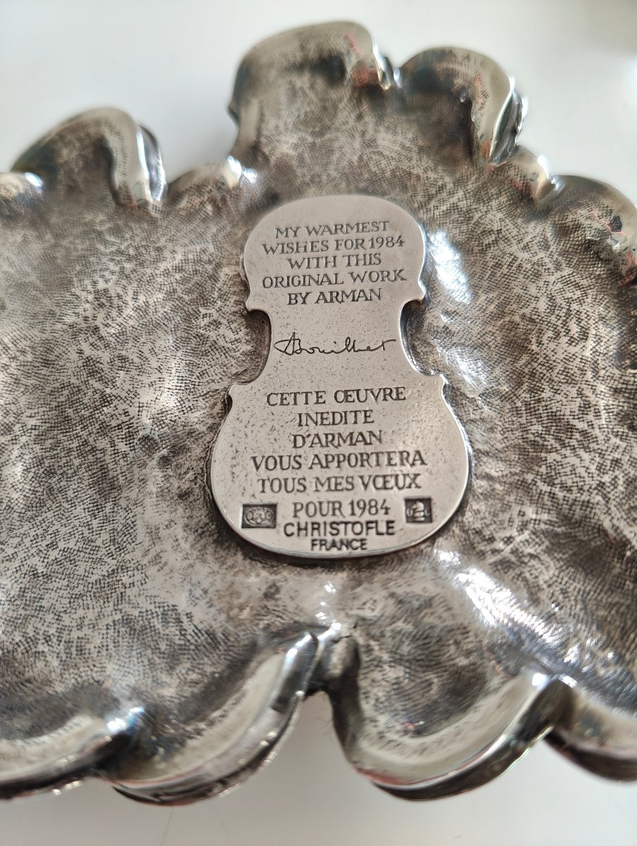 Arman christofle sculpture violon 1983-photo-1