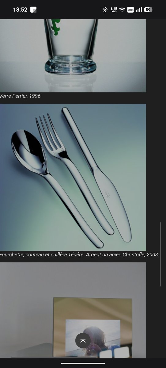 Christofle - Martin Szekely "ténéré" Silver-plated Metal Cutlery Set-photo-4