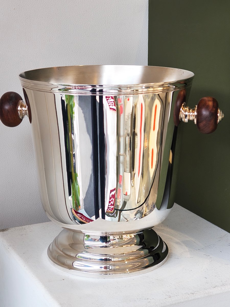 Christofle "gourmet" Champagne Bucket From 1985